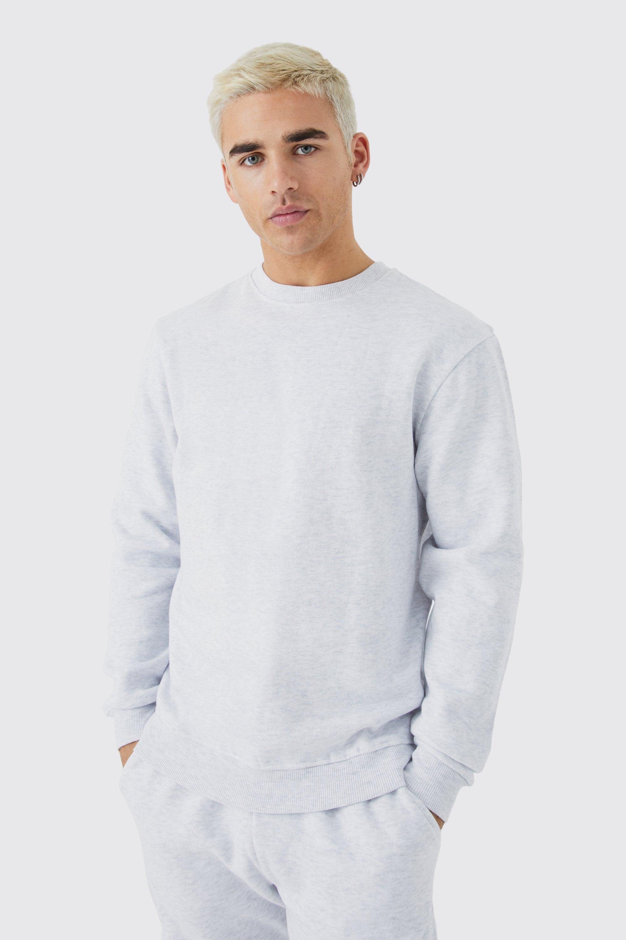 Mens slim 2025 fit sweatshirt